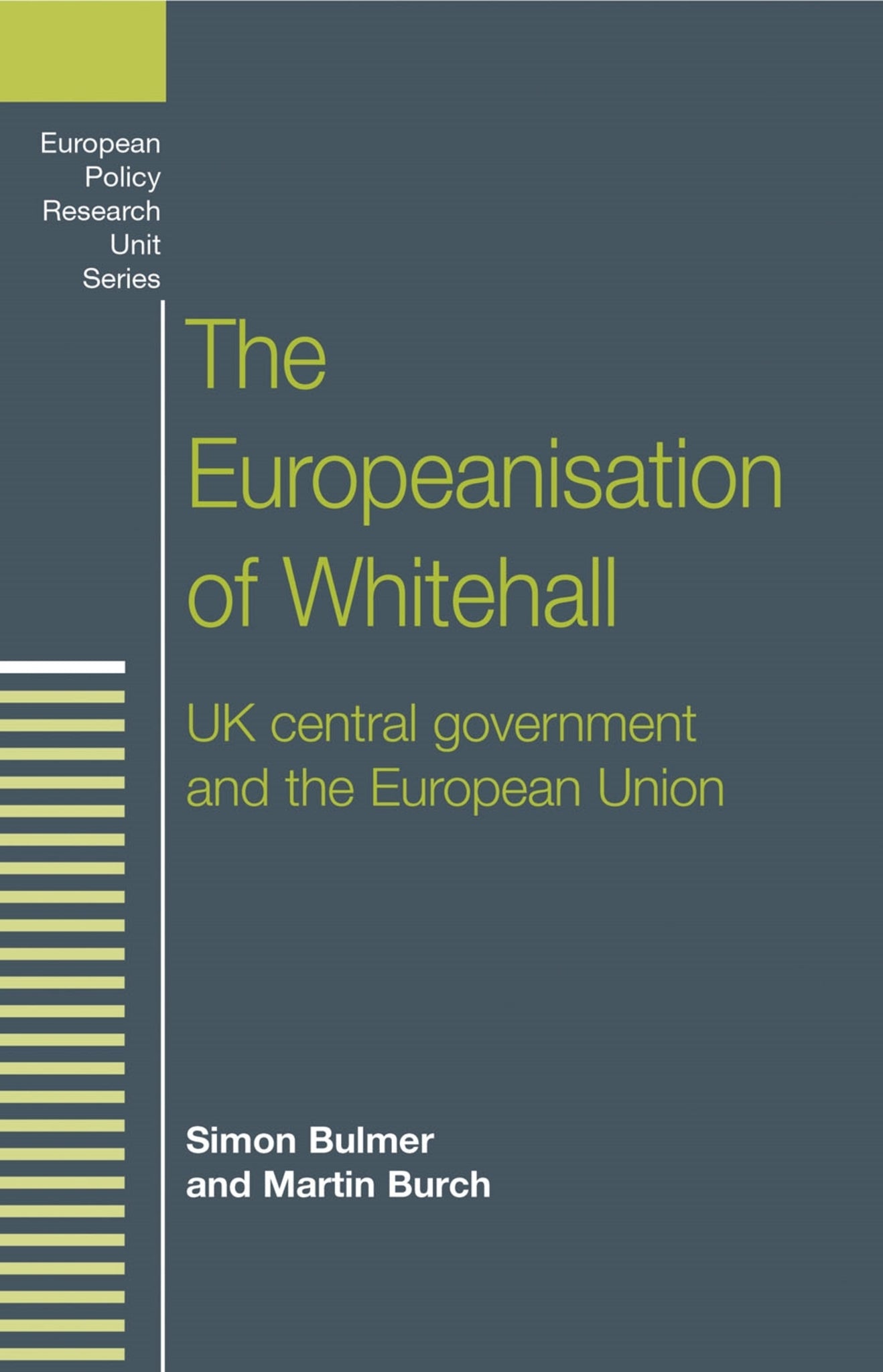 Cover image for The Europeanisation of Whitehall ISBN 9780719055157
